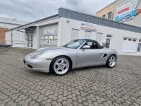 Gebraucht Porsche Boxster 220 PS (161 kW) 2002 Silber Cabrio