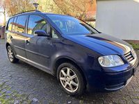 Gebraucht VW Touran 116 PS (85 kW) 2005 Blau Van / Kleinbus