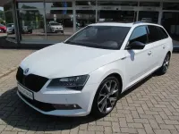 Gebraucht Skoda Superb SportLine 190 PS (139 kW) 2017 Weiß Kombi