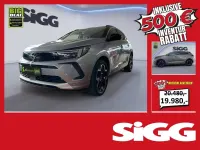 Gebraucht Opel Grandland X Elegance 131 PS (96 kW) 2023 Kontrast grau SUV