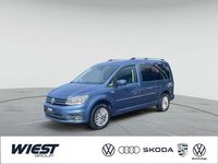 Gebraucht VW Caddy Highline 131 PS (96 kW) 2020 Acapulcoblau metallic Van / Kleinbus
