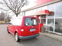 Gebraucht VW Caddy Team 80 PS (58 kW) 2010 Rot Van / Kleinbus