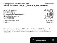 Gebraucht BMW X3 Comfort Edition 255 PS (187 kW) 2025 Black sapphire (schwarz) SUV