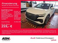 Gebraucht Audi Q4 e-tron Advanced 150 kW (204 PS) 2022 Gletscherweiß metallic SUV