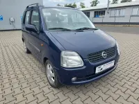 Gebraucht Opel Agila Color Edition 75 PS (55 kW) 2001 Blau Van / Kleinbus