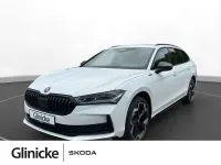 Neu Skoda Superb SportLine 204 PS (150 kW) 2026 Kristallweiß uni Kombi