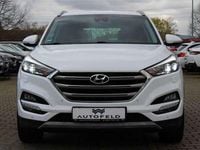 Gebraucht Hyundai Tucson 177 PS (130 kW) 2017 Weiß SUV