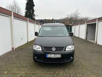 Gebraucht VW Caddy Team 105 PS (77 kW) 2010 Schwarz Van / Kleinbus