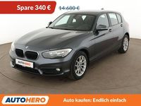 Gebraucht BMW 116 Advantage 109 PS (80 kW) 2017 Grau Kleinwagen