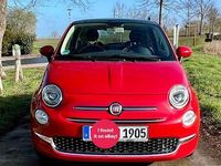 Gebraucht Fiat 500 Lounge 69 PS (50 kW) 2017 Rot Kleinwagen