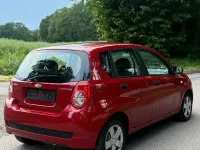 Gebraucht Chevrolet Aveo 84 PS (61 kW) 2009 Rot Kleinwagen