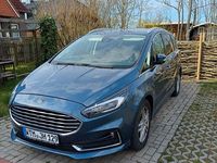 Gebraucht Ford S-MAX Titanium 190 PS (139 kW) 2020 Blau Van / Kleinbus