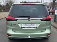 Gebraucht Opel Zafira Tourer Edition 131 PS (96 kW) 2012 Fresh mint Van / Kleinbus