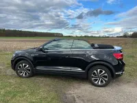 Gebraucht VW T-Roc Cabriolet Active 110 PS (80 kW) 2021 Schwarz Cabrio