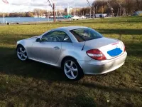 Gebraucht Mercedes SLK200 163 PS (119 kW) 2004 Grau Cabrio