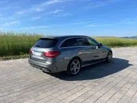 Gebraucht Mercedes C220 AMG line 170 PS (125 kW) 2018 Grau Kombi