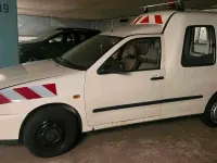 Gebraucht VW Caddy 69 PS (50 kW) 2003 Weiß Van / Kleinbus