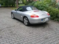 Gebraucht Porsche Boxster 204 PS (150 kW) 1998 Silber Cabrio