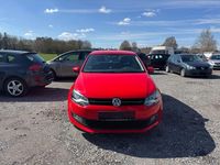 Gebraucht VW Polo Comfortline 86 PS (63 kW) 2012 Rot Kleinwagen