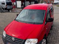 Second-hand VW Caddy 105 CP (77 kW) 2007 Roșu Monovolum