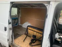 Gebraucht Ford Transit 85 PS (62 kW) 2008 Weiß Van / Kleinbus