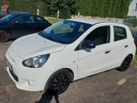 Gebraucht Mitsubishi Space Star 71 PS (52 kW) 2014 Weiß Van / Kleinbus