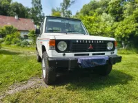 Gebraucht Mitsubishi Pajero 103 PS (75 kW) 1988 Weiß SUV