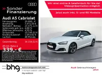Gebraucht Audi A5 Cabriolet Advanced Plus 163 PS (119 kW) 2022 Weiß Cabrio