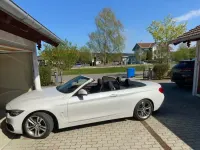 Gebraucht BMW 430 Cabriolet Sport Line 258 PS (189 kW) 2017 Weiß Cabrio