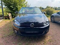 Gebraucht VW Golf Cabriolet 105 PS (77 kW) 2012 Schwarz Cabrio