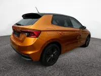 Gebraucht Skoda Fabia Ambition 95 PS (69 kW) 2022 Phoenix orange Kleinwagen