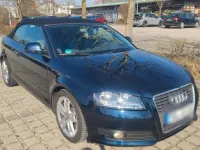 Gebraucht Audi A3 Cabriolet 102 PS (75 kW) 2009 Blau Cabrio