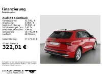 Gebraucht Audi A3 Advanced 150 PS (110 kW) 2025 Progressivrot metallic Limousine