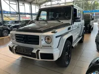 Gebraucht Mercedes G350 245 PS (180 kW) 2018 Weiß designo mysticweiss 2 bright (metallic) SUV