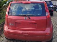 Gebraucht Nissan Note 88 PS (64 kW) 2008 Rot Kleinwagen