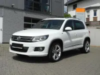 Gebraucht VW Tiguan R-line 150 PS (110 kW) 2015 Weiß SUV