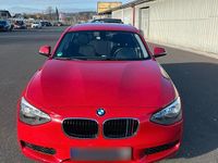 Gebraucht BMW 114 102 PS (75 kW) 2014 Rot Kleinwagen