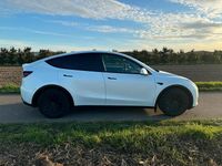Gebraucht Tesla Model Y Long Range AWD 377 kW (513 PS) 2021 Weiß SUV