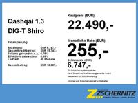 gebraucht Nissan Qashqai 1.3 DIG-T Shiro Navi FLA SpurH LM PDC