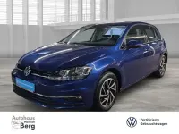 Gebraucht VW Golf VII Join 125 PS (91 kW) 2018 Blue dusk metallic Limousine