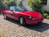 Gebraucht Alfa Romeo Spider 120 PS (88 kW) 1993 Rot Cabrio