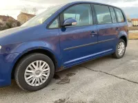 Gebraucht VW Touran Conceptline 90 PS (66 kW) 2007 Blau Van / Kleinbus