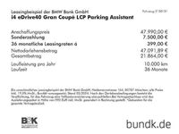 gebraucht BMW i4 i4eDrive40 Gran Coupé LCP Parking Assistant Bluetooth Navi LED Klima PDC el. Fe