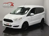 Gebraucht Ford Tourneo Courier Trend 101 PS (74 kW) 2015 Weiß Van / Kleinbus