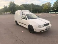 Gebraucht VW Caddy 65 PS (47 kW) 2002 Weiß Van / Kleinbus