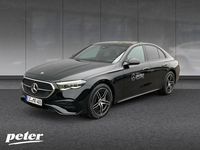 Gebraucht Mercedes E200 AMG 204 PS (150 kW) 2024 Metalliclack obsidianschwarz Limousine