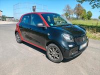 Używany Smart ForFour Basis 61 KM (44 kW) 2016 Czerwony Hatchback