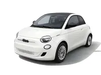 Neu Fiat 500e Red 86 kW (118 PS) 2025 Weiß Cabrio