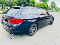 Gebraucht BMW 540 Sport Line 320 PS (235 kW) 2018 Blau Kombi