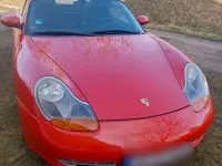 Gebraucht Porsche Boxster 220 PS (161 kW) 2002 Orange Cabrio